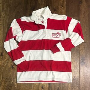 Metro Knit Vintage Field Hockey Festival Rugby Shirt Size Medium